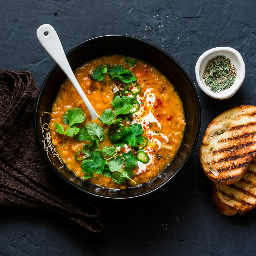 Hearty and healthy Vegetarian Soups around the World (Recorded session)